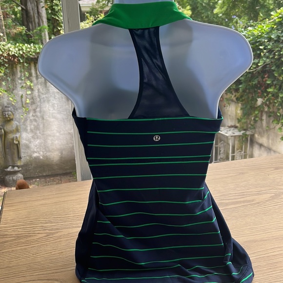 Lululemon Scoop Neck Tank Luon Stripe Inkwell NO SIZE DOT - Picture 9 of 14